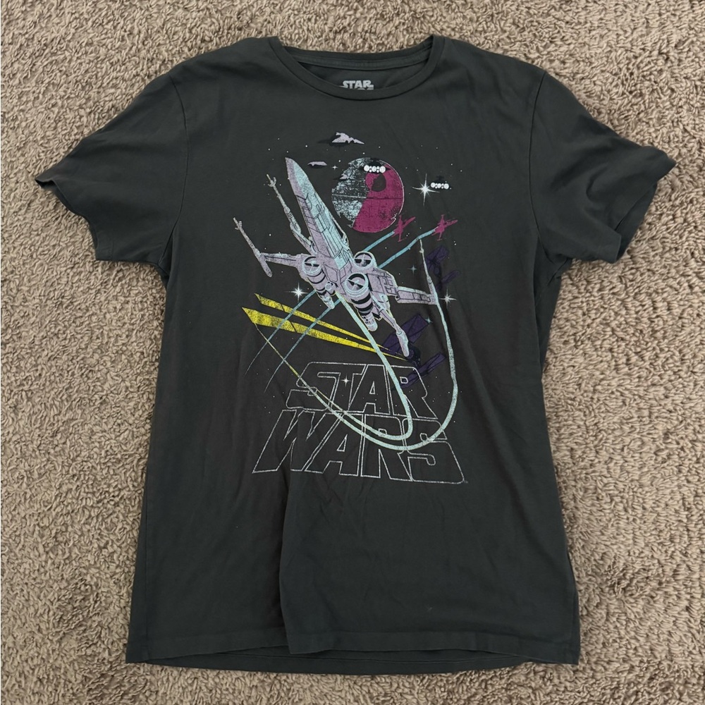 Star Wars Graphic Men's T-Shirt - Black
